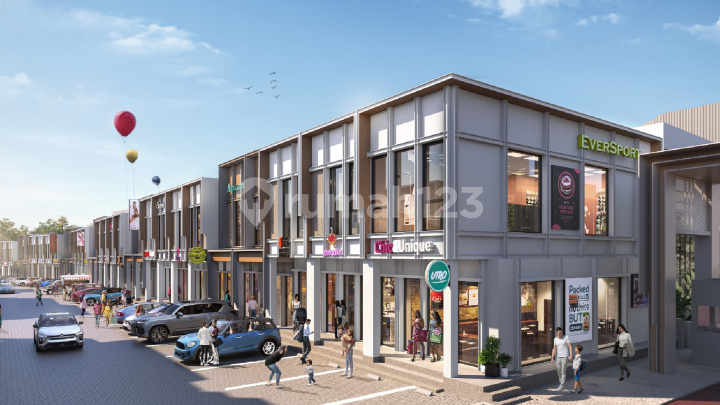 Type A Standard di North Square District - Ruko Kota Wisata