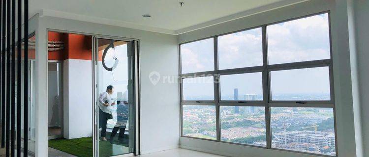 Jaminan Harga Terbaik!!! Termewah and Value For Money! Penthouse 2 Lantai 4 Kamar Tidur Dengan Sky Garden! Paddington Heights Apartment di Alam Sutera 1