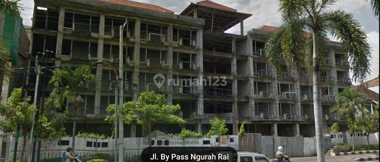 TANAH DENGAN BANGUNAN RENCANA HOTEL BINTANG TIGA KUTA 1