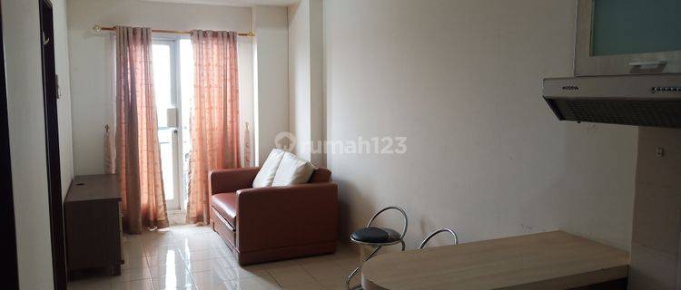 Dijual Apartemen Puri Park View Tower A 2BR lt 7 semi furnish hadap pool anak BU murah 1