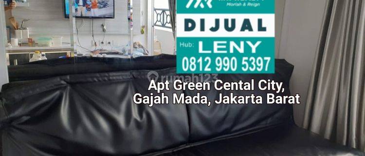 APARTEMEN GREEN CENTRAL CITY, GAJAH MADA, JAKARTA BARAT 2 BED ROOM, FULL FURNISHED 1