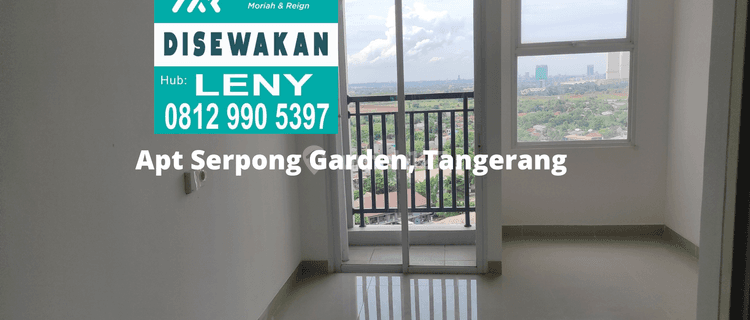 APARTMENT SERPONG GARDEN, CISAUK, TANGERANG, STUDIO, BARU 1