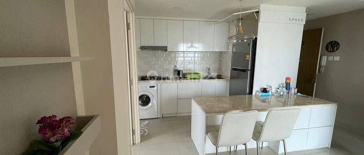 Apartment 2 BR Furnished Siap Huni Di Oasis Mahogany 1