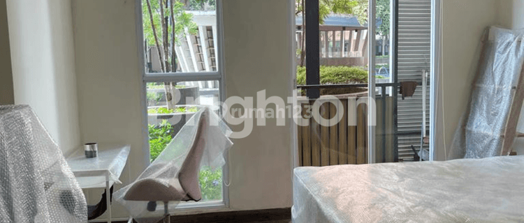 APARTMENT PURI ORCHARD STUDIO SEMI FURNISHED LANTAI 1 VIEW TAMAN 1