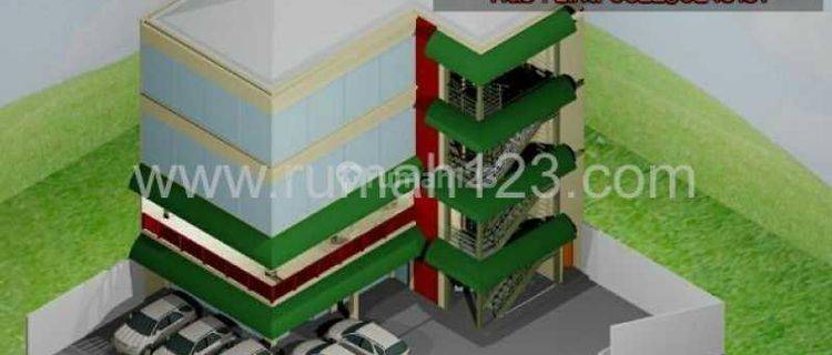 Gedung Komersil Blm Finishing Di Perempatan Lampu Merah Jkt Timur 1