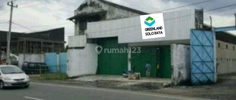 Gudang Dan Tempat Usaha Hitung Tanah Di Banyuanyar Solo 1