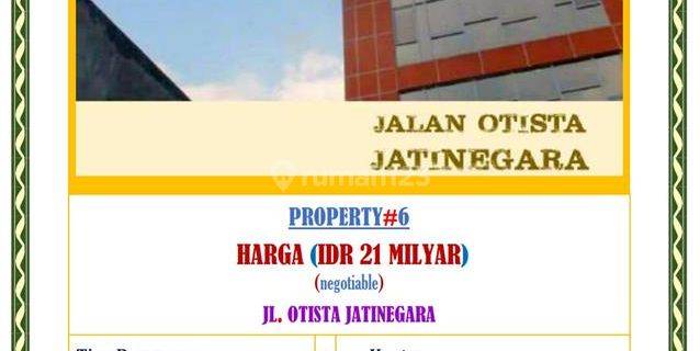 Gedung 5 lantai peruntukan kantor @ Jatinegara 1