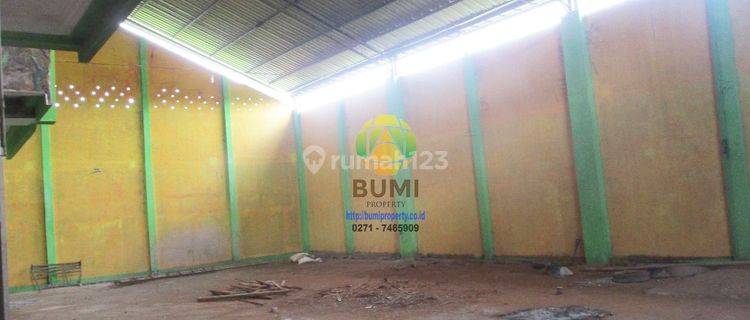 Gudang siap pakai lokasi wonosari 1