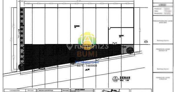 Gudang siap pakai lokasi Jogja 1