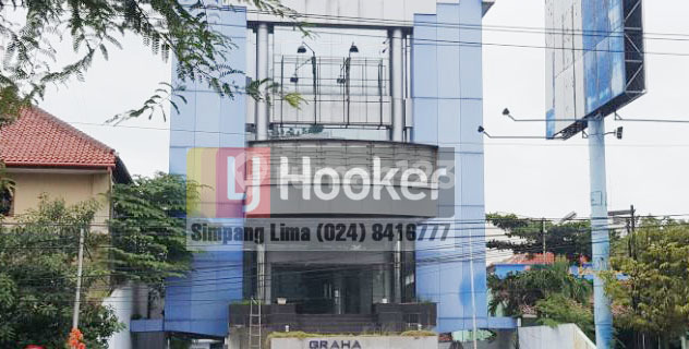 For Sale Office Building on Jalan Pemuda in Semarang City, Near Tugu Muda, Mayor's Office. Commercial Area, Business Center in Semarang Mall, banks, hotels. 1