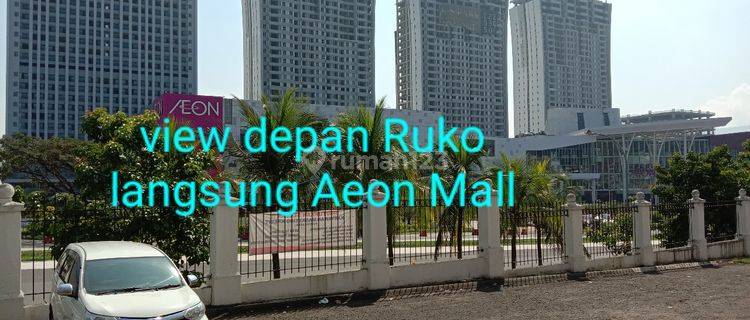 Ruko di jalan utama Sentul city, sertipikat dan view Aeon mall 1