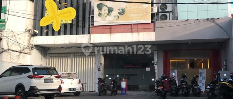 3-story shophouse facing Bogowonto Street, 50m from Diponegoro Main Road. 1