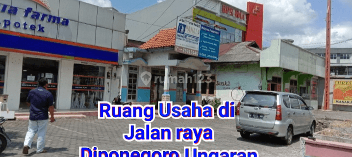 Lahan Tanah Ruang Usaha Komersial Kompleks Ruko Apotek Resto Rumah Makan di Ungaran Kota.
 1