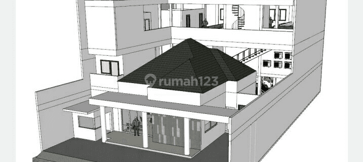 Rumah Multi Fungsi di Salemba 1