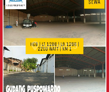 Warehouse Rental Various Sizes In West Semarang. 1