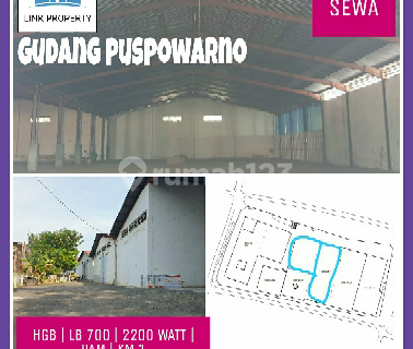 Warehouse Rentals of Various Sizes in West Semarang. 1