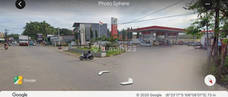 Dijual "SPBU" Ramai Lokasi dekat Pintu Tol JORR 2 Narogong Hub 0818119175 1