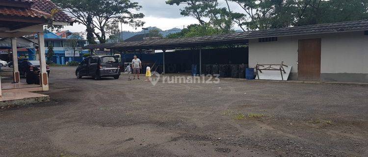 Murah!! Luas besar Gudang di Lokasi Mainroad Lingkar Selatan Cisaat Sukabumi jarang ada akses kontener 1