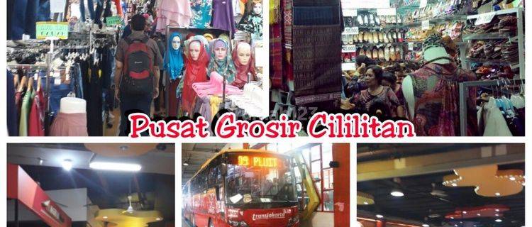 KIOS LANTAI DASAR LOKASI STRATEGIS DI PUSAT GROSIR CILILITAN JAKARTA TIMUR 1
