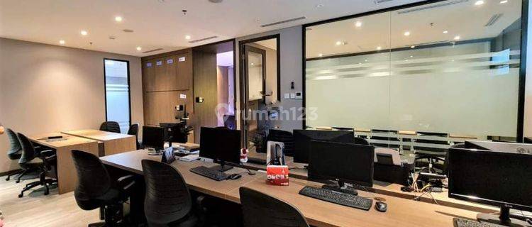 Office space grade A at SUDIRMAN 7.8 Tower 1, mid floor Jakarta pusat, direct access to MRT #WL 1