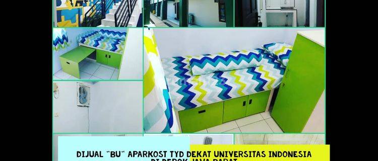 1 UNIT APARKOST  THE  YELLOW DOME  FASILITAS LENGKAP DEKAT UI DEPOK JAWA BARAT 1