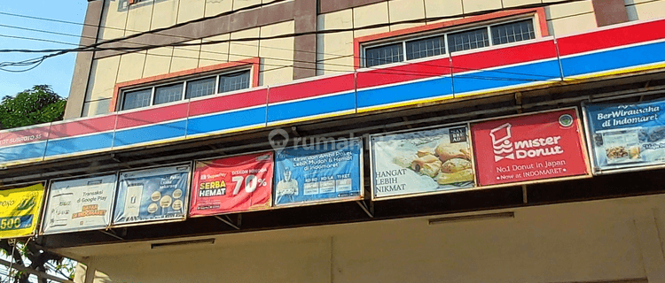 Ruko Gandeng 3 unit 3 Lantai di depan jalan raya Gatot Subroto Cimone Tangerang dekat kampus dan perkantoran 1