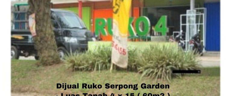 Dijuak Ruko Lokasi Komersil Diraya Serpong Garden Cisauk Bsd  1