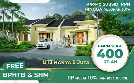 RUMAH CUMA 400 JT AN 1