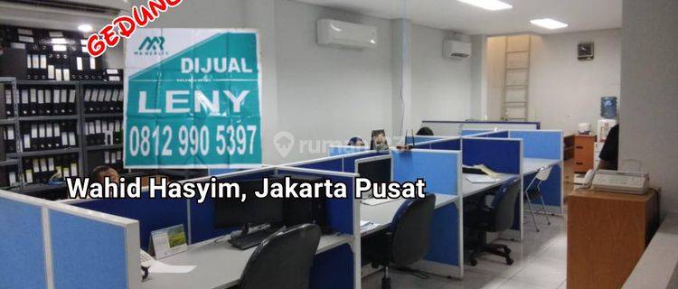 GEDUNG KANTOR SIAP PAKAI 3 LANTAI DI WAHID HASYIM, JAKARTA PUSAT 1