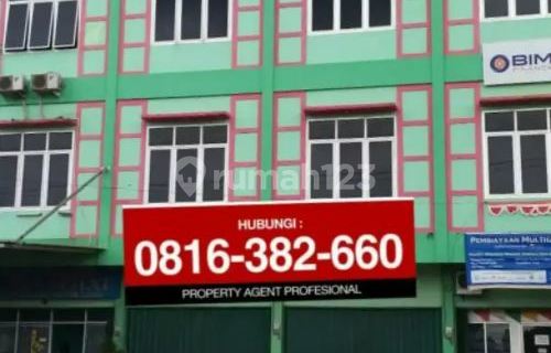 2 units of Shop House (4x15x 3 floors) at KM 14 Palembang 1