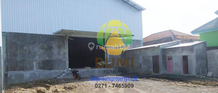 Gudang di Wonosari Klaten Siap Pakai Luas 550 Meter 1