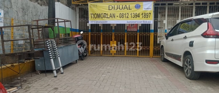 Ruko Ex Bengkel Strategis Pinggir Jalan Raya Tambun Bekasi Timur 1