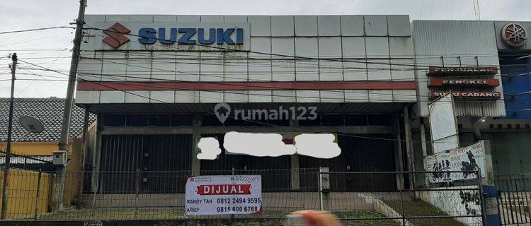 Dijual Showroom Dan Bengkel di Ciranjang Cianjur. Mainroad 1