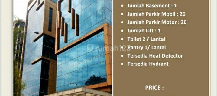 di Sale Office Tower ,Pinggir Akses Toll Cikokol - tangerang Kota
LT. 657 m2
LB. 2393 m2
8 Lantai
jumlah Basement 1 ,Parkir mobil 20,Parkir motor 20
Lift 1 
Tersedia Heat Detector dan Hydrant

Harga Jual P/L : Rp. 85 M exc PPN
sekarang harga Turu 1