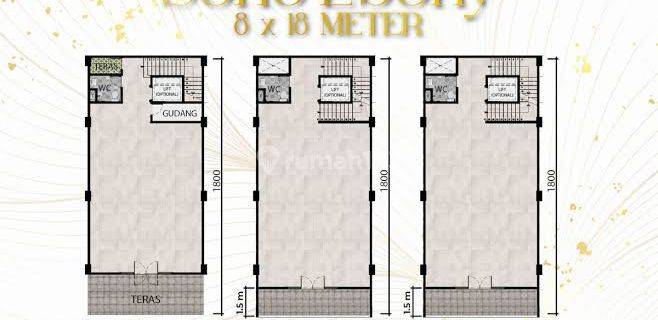 Dijual Soho Ebony Golf island 1