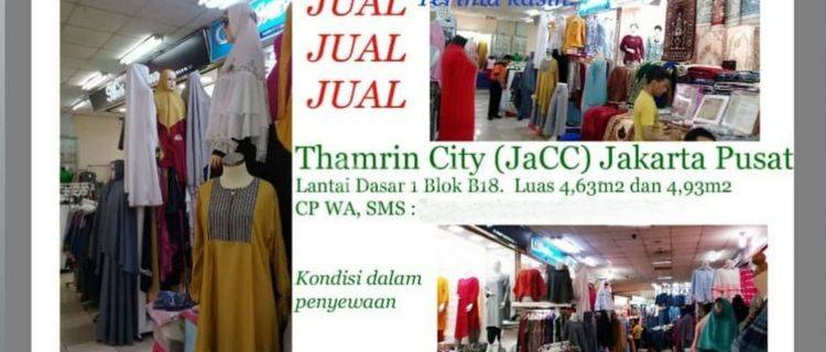 Dijual Kios Gandeng Thamrin City  1