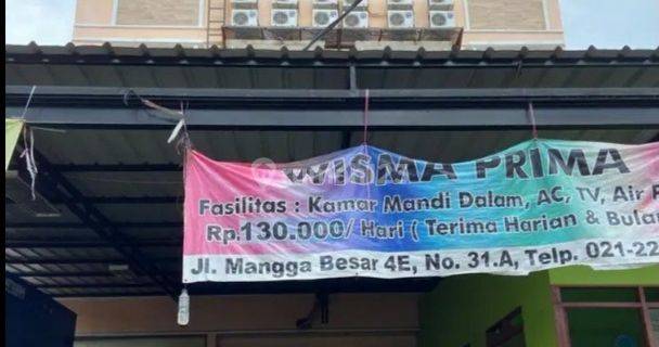 Dijual Rumah Kost Mangga Besar 59 KT 1