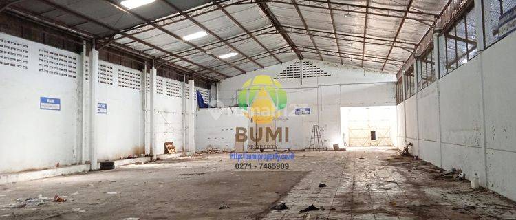 For rent gudang banyudono dekat exit tol 1