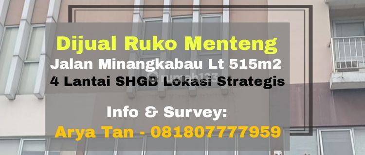 Ruko Tebet Menteng Jalan Minangkabau Jakarta Selatan 1