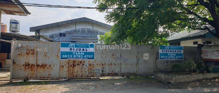 Gudang Pabrik Lokasi Strategis di Arya Kemuning Tangerang.  1