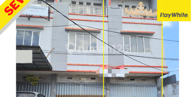 CHEAP 3-STORY SHOPHOUSE FOR SALE IN WAY HALIM BANDAR LAMPUNG. 1
