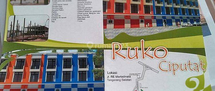 Ruko Jl RE Martadinata Ciputat 1