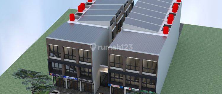 Ruko terbesar parkiran 4 mobil Indent Di Rawamangun 1