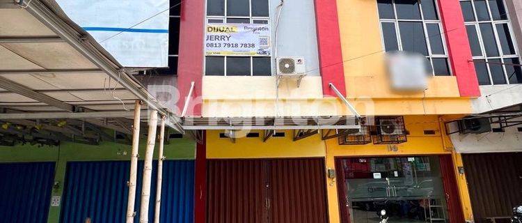 RUKO 1 PINTU LOKASI STRATEGIS  SIAP PAKAI DI DI DAERAH SAKO 1