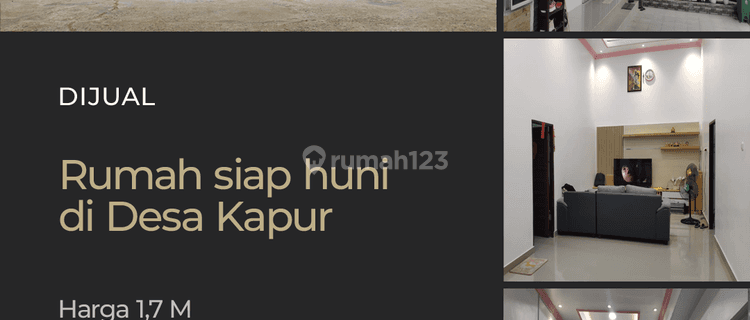 Rumah Siap Huni di Desa Kapur 1