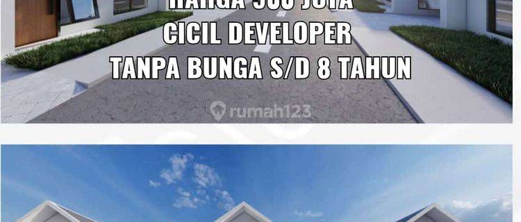 Rumah modern bisa cicil developer s/d 8tahun 1