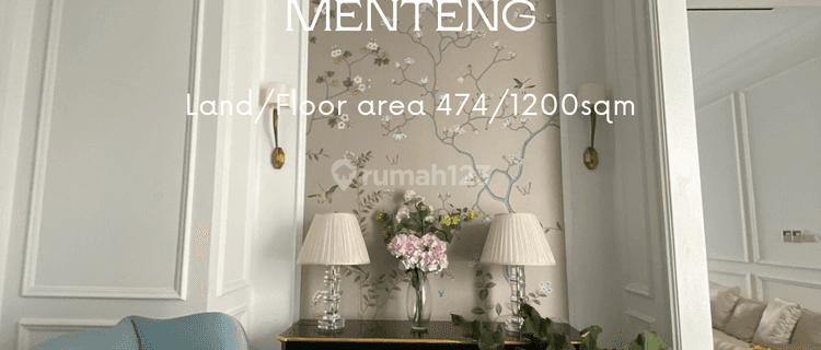 Di jual rumah baru fully furnished di menteng jakpus 1