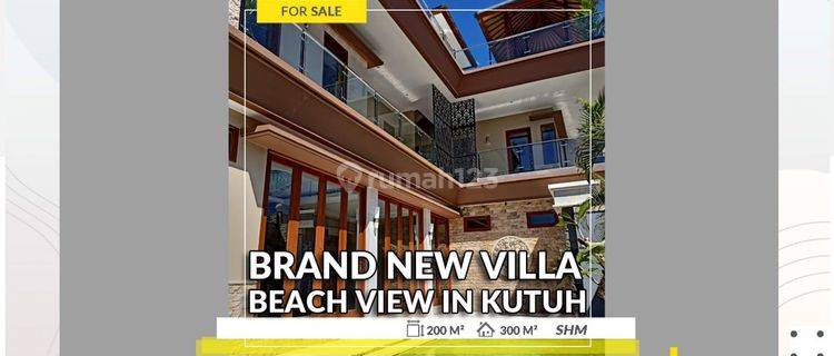 Brand New Beach View Villa For Sale In Kutuh 1