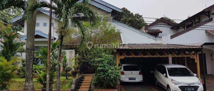 Bintaro jaya sektor 2 luas 615 hadap taman row jalan lebar 1