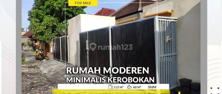 Dijual Rumah Modern Minimalis di Kerobokan  1